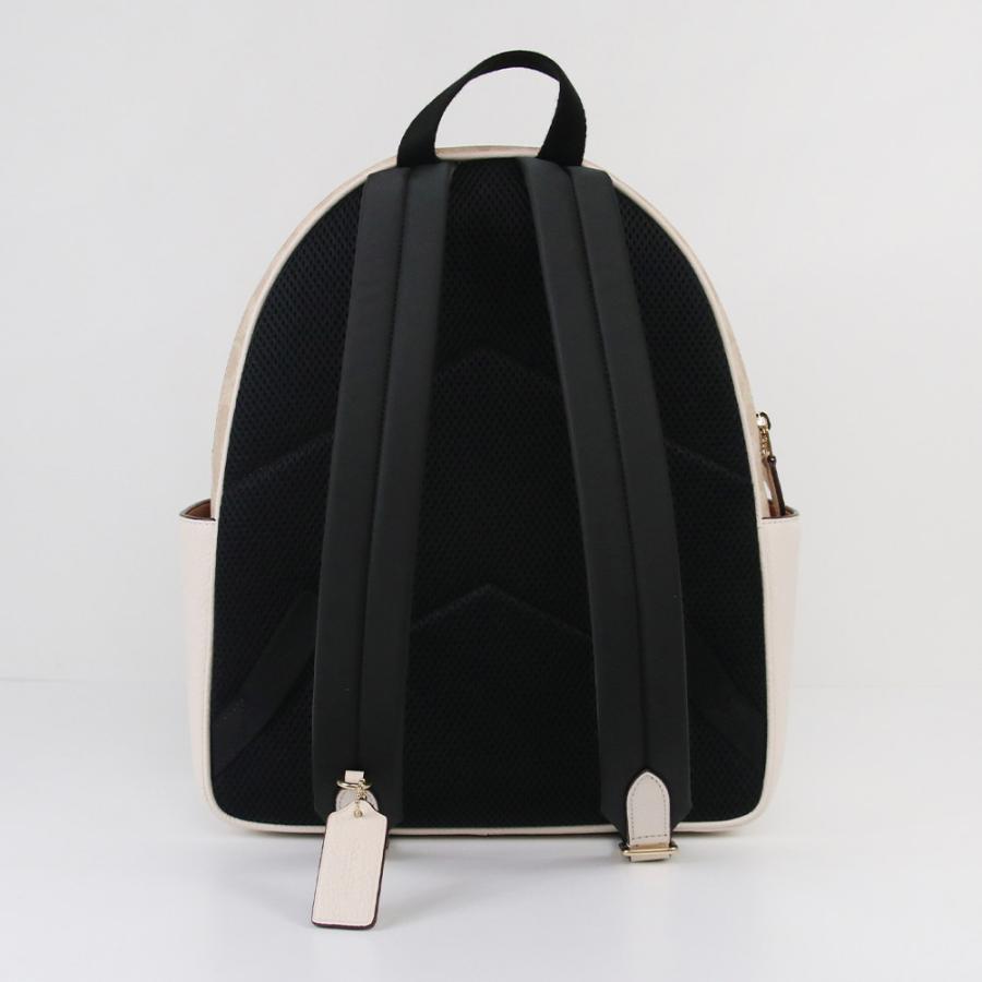 Coach リュック型バッグ 黒/ベージュ COACH（コーチ） バッグ リュックサック CZ176 IMXDM シグネチャー