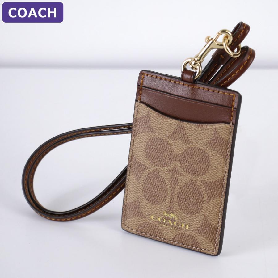 リンクル・エイト 新品 coach ビジネス カード ケース cw433_blk_a0