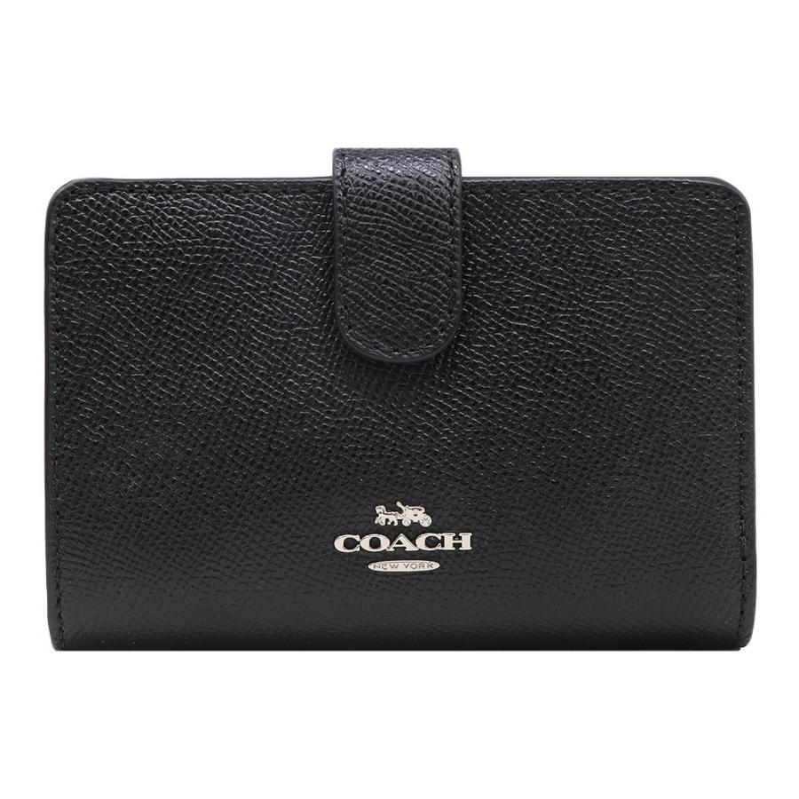 コーチ Coach 財布 二つ折り財布 F Sv Bk シルバー ブラック ウォレット アウトレット レディース プレゼント F Svbk Hommage 通販 Yahoo ショッピング