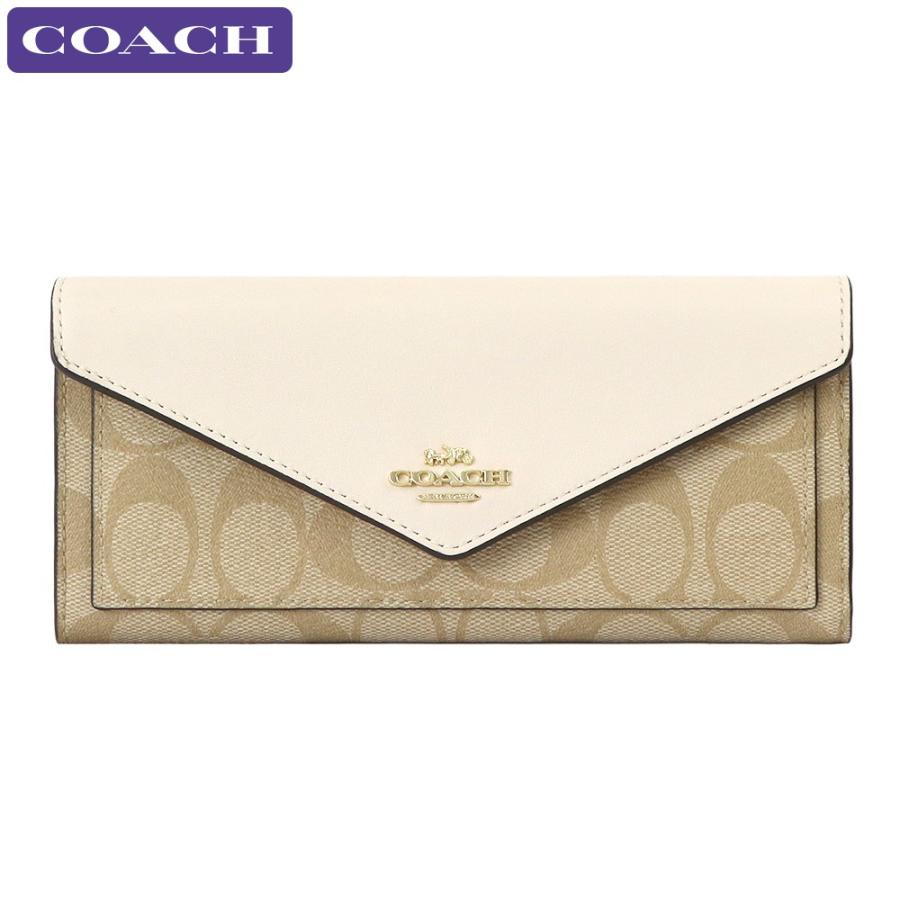 コーチ Coach 財布 長財布 3034 Imdqc シグネチャー アウトレット レディース ウォレット 新作 F3034 Imdqc Hommage 通販 Yahoo ショッピング