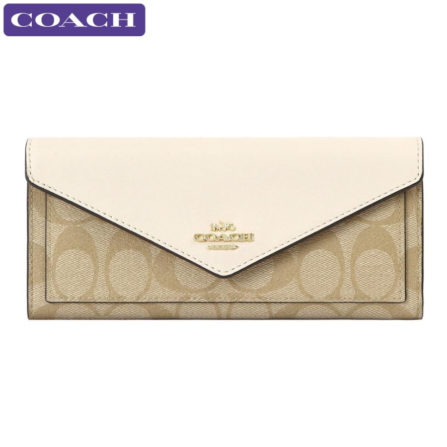 P2倍 コーチ Coach 財布 長財布 3034 シグネチャー アウトレット レディース ウォレット 新作 ギフト プレゼント 有料ラッピング可 F3034 M Hommage 通販 Yahoo ショッピング