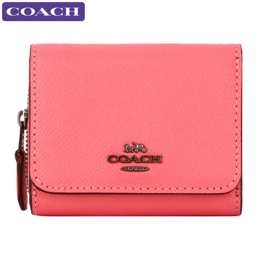 COACH（コーチ） 財布 三つ折り財布 F37968 クロスグレイン