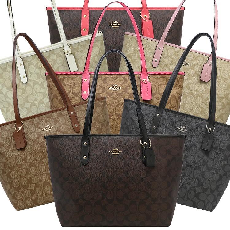 P7 コーチ トートバッグ A4対応 レディース Coach F58292
