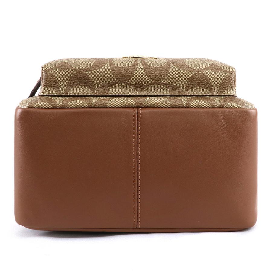 美品 コーチ シグネチャー ミニ リュック バックパック 多機能 58315 COACH コーチ バッグ リュックサック 58315 シグネチャー