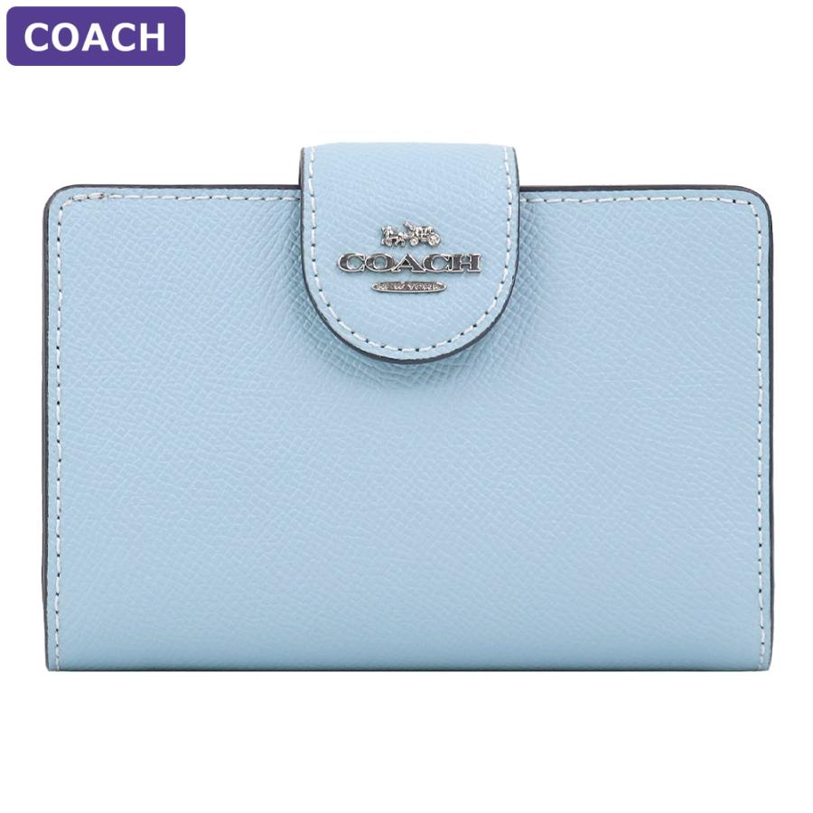 COACH（コーチ） 財布 二つ折り財布 6390 SVQVE ミニ財布 アウトレット