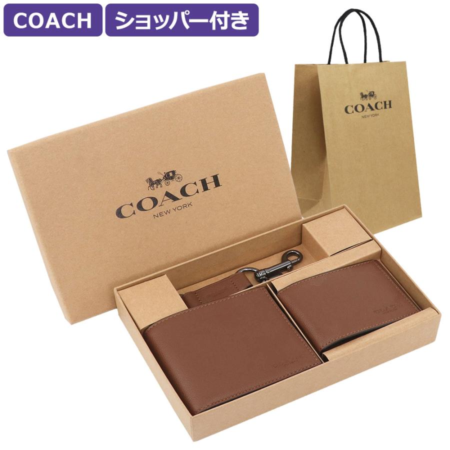COACH（コーチ） 財布 二つ折り財布 64118 CWH ギフトボックス