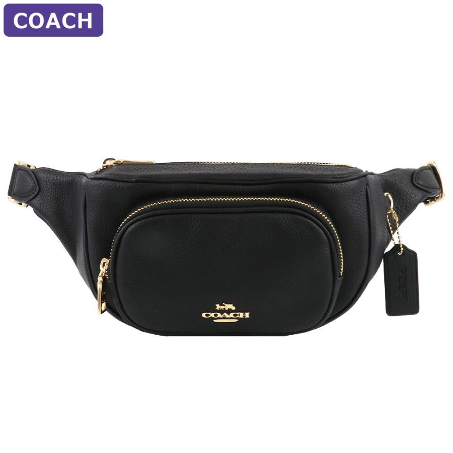コーチ COACH 6488ブラック ボディバッグ 　ウエストバッグ 極美品 COACH コーチ バッグ ボディバッグ 6488 IMBLK ウエストバッグ