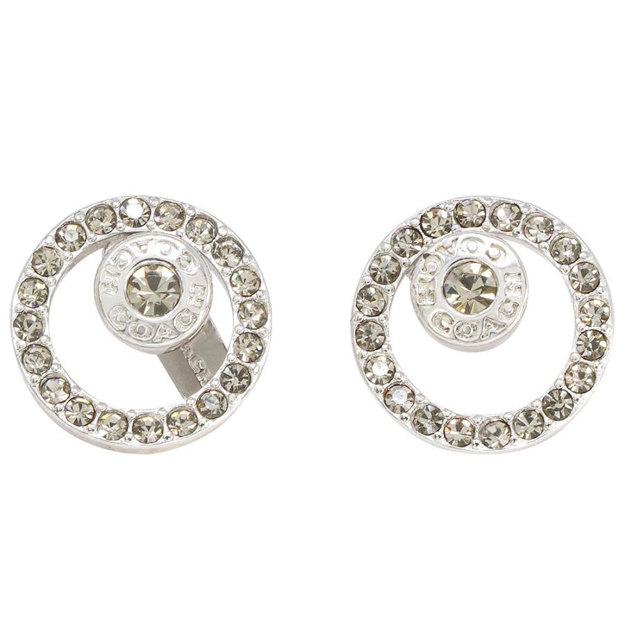 [コーチ] レディース アウトレット ピアス シルバー F68009-SLV COACH コーチ アクセサリー ピアス F68009 SLV キャッチ