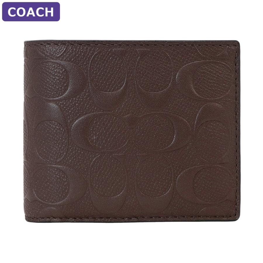 COACH（コーチ） 財布 二つ折り財布 F75371 MAH ミニ財布 IDケース