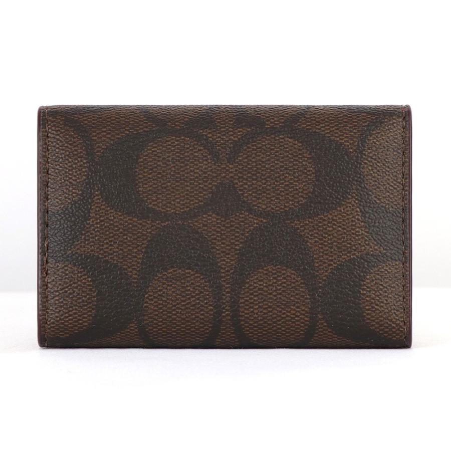 COACH コーチ 小物 キーケース F77998 IML72 シグネチャー 5連  