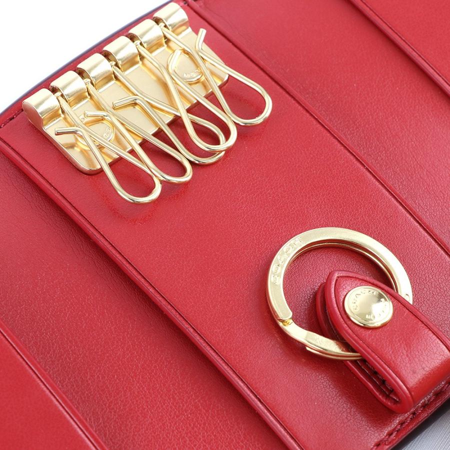 COACH コーチ 小物 キーケース F77998 IML72 シグネチャー 5連  