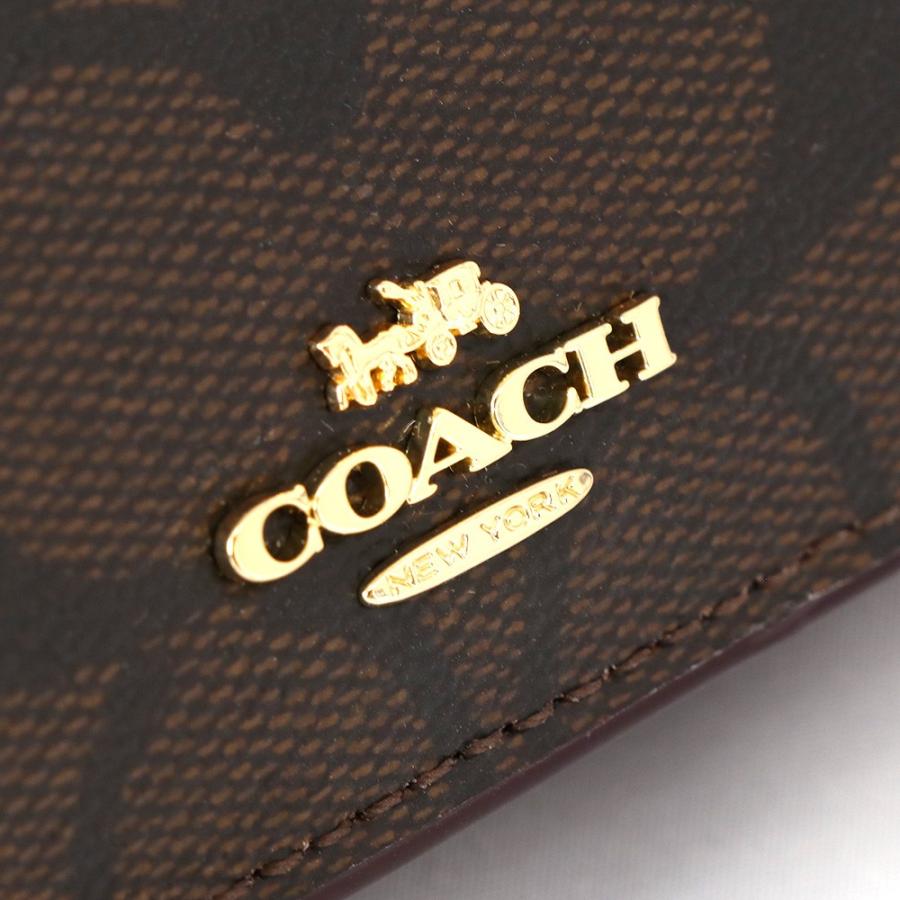 COACH コーチ 小物 キーケース F77998 IML72 シグネチャー 5連  