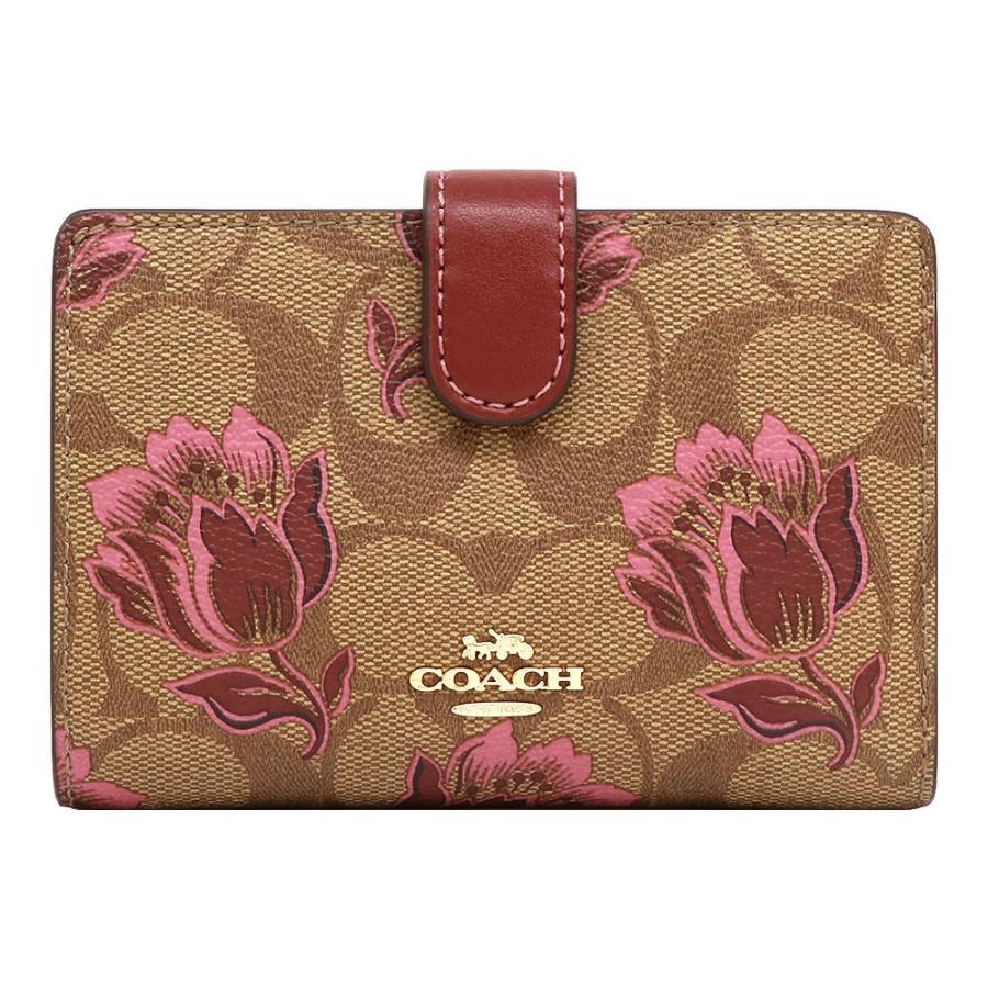 コーチ Coach 財布 二つ折り財布 F Imll9 シグネチャー 花柄 アウトレット レディース ウォレット プレゼント F Imll9 Hommage 通販 Yahoo ショッピング