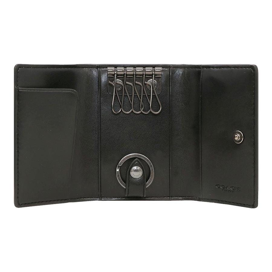 新品未使用 コーチ COACH キーケース メンズ シグネチャー コーチ COACH メンズ キーケース キーリング 5連 シグネチャー