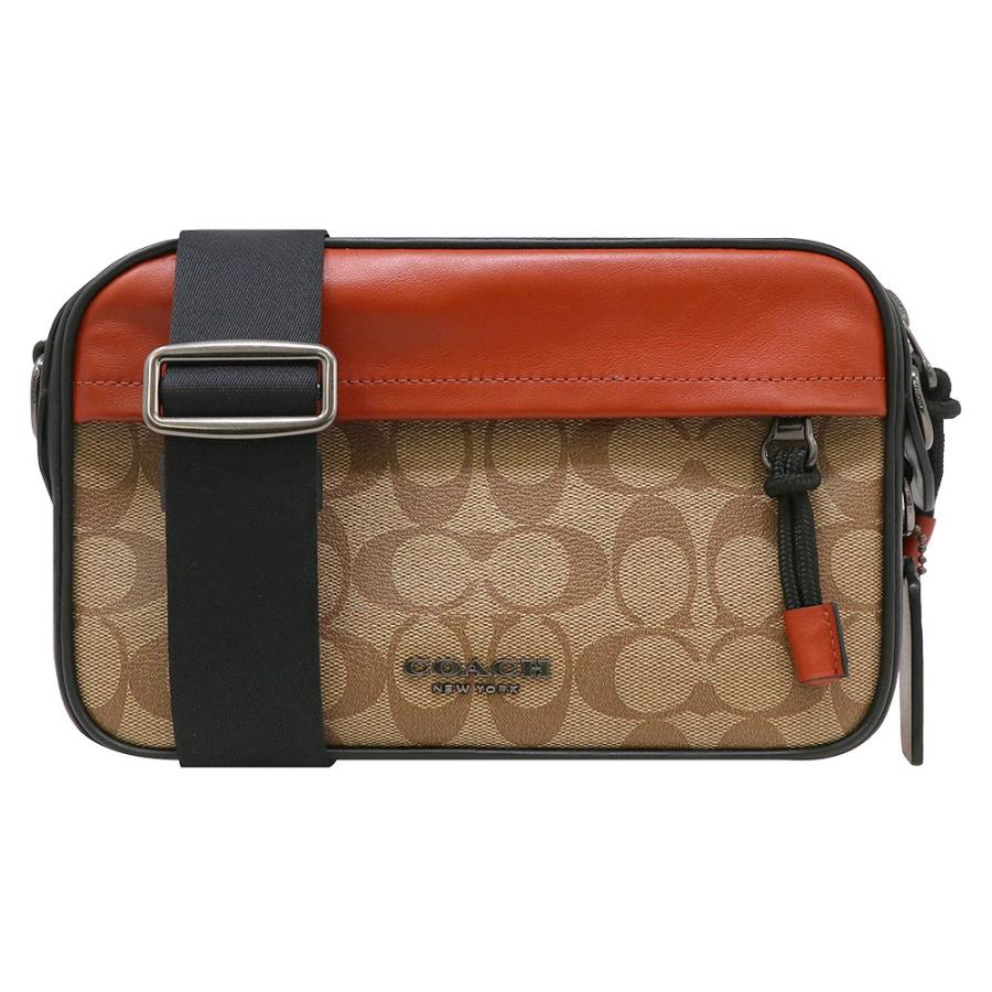 コーチ Coach バッグ ショルダーバッグ F133 Qbpkf シグネチャー 2way アウトレット メンズ 新作 F133 Qbpkf Hommage 通販 Yahoo ショッピング