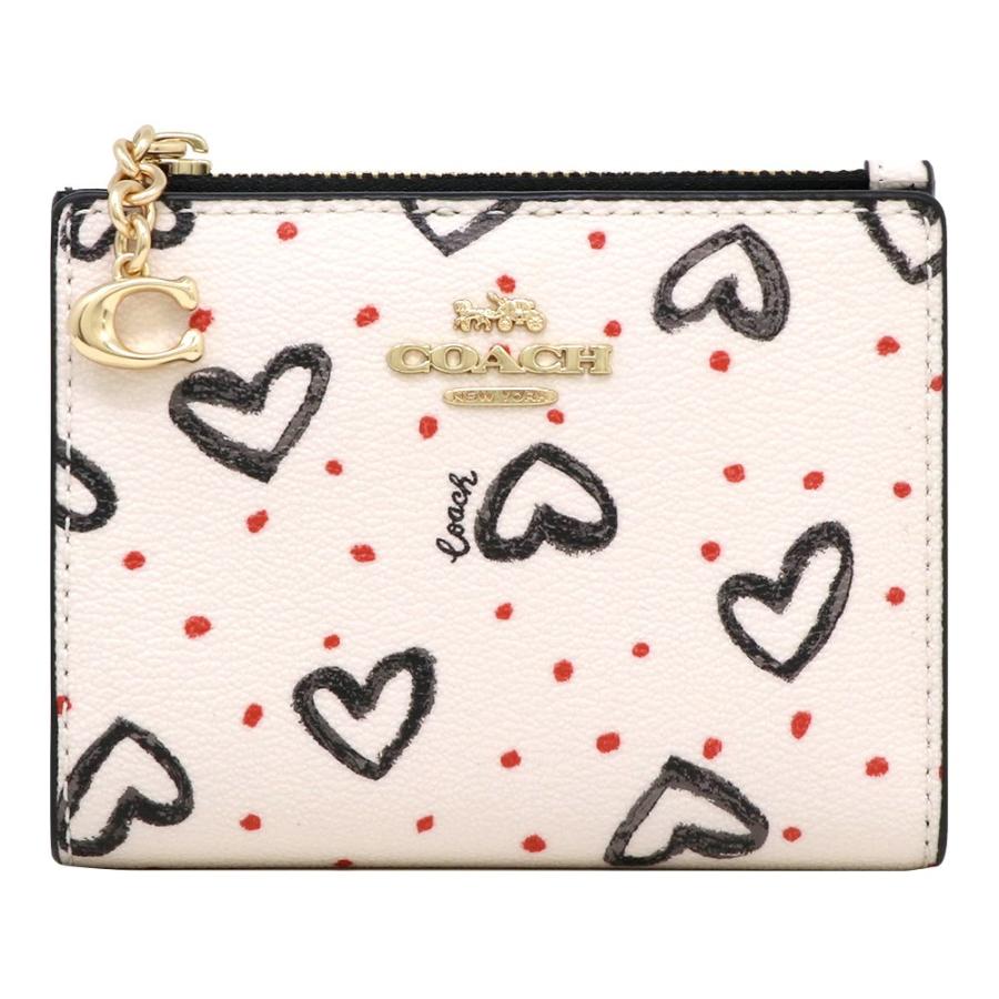 P2倍 コーチ Coach 財布 二つ折り財布 Imqa2 ドット柄 ハート柄 アウトレット レディース ウォレット 新作 プレゼント 有料ラッピング可 F Imqa2 Hommage 通販 Yahoo ショッピング