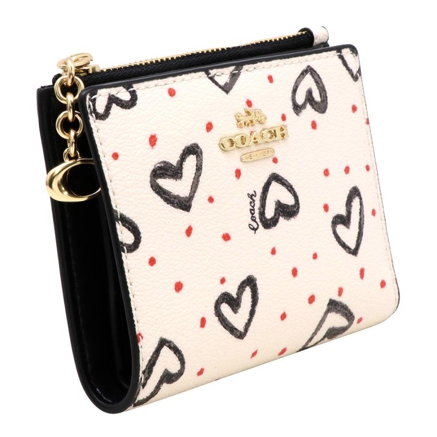 P2倍 コーチ Coach 財布 二つ折り財布 Imqa2 ドット柄 ハート柄 アウトレット レディース ウォレット 新作 プレゼント 有料ラッピング可 F Imqa2 Hommage 通販 Yahoo ショッピング