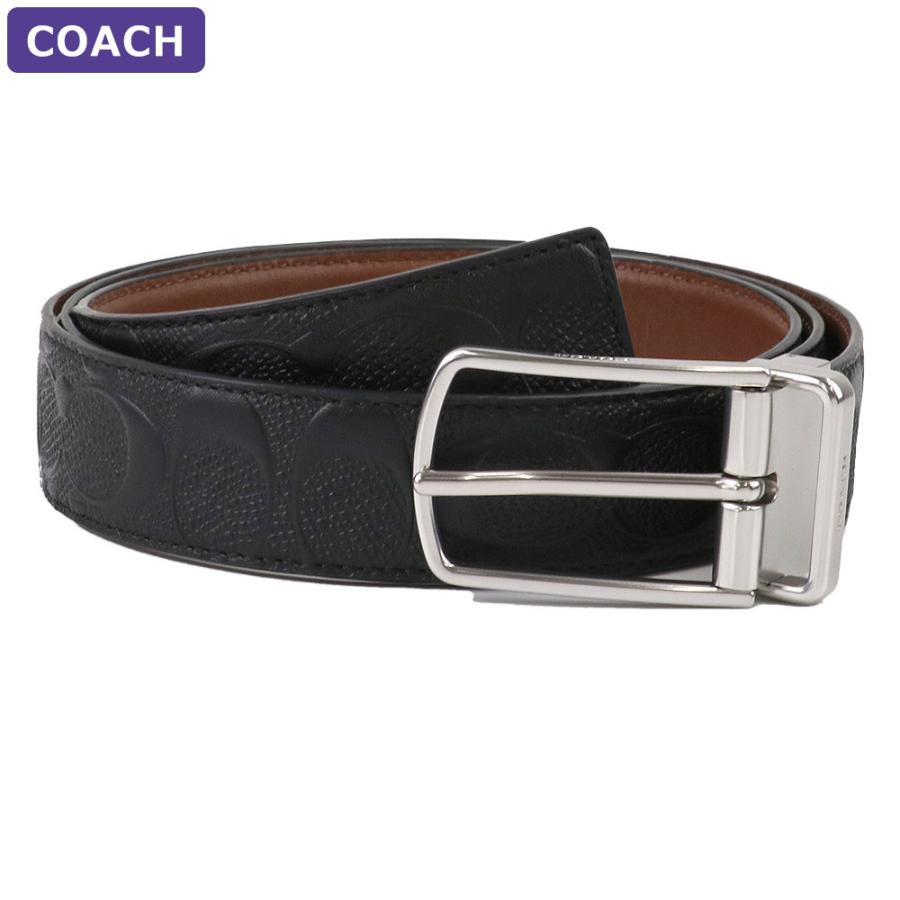 COACH コーチ ベルト 91309 リバーシブル シグネチャー