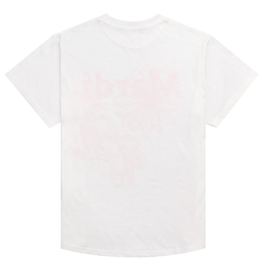 マルディメクルディ Mardi Mercredi Tシャツ TSHIRT FLOWERMARDI WHITE VIOLET 半袖 レディース 韓国 ファッション アパレル｜hommage｜03