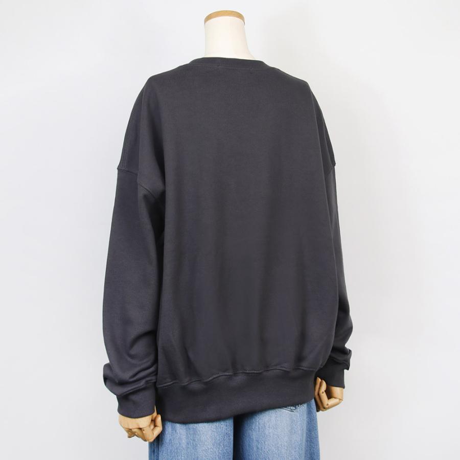 マルディメクルディ Mardi Mercredi スウェット グレー×ブラック Mardi Mercredi（マルディメクルディ） スウェット SWEATSHIRT