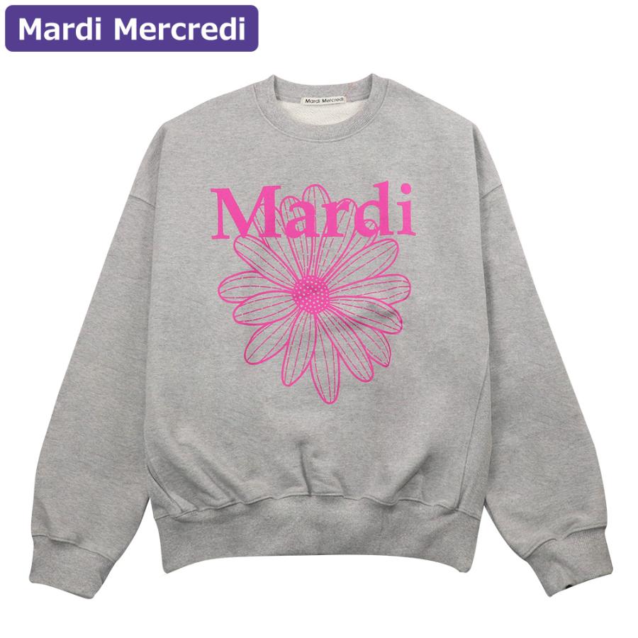 トップス MARDI MERCREDI SWEATSHIRT GREY トップス MARDI MERCREDI SWEATSHIRT GREY MARDI MERCREDI