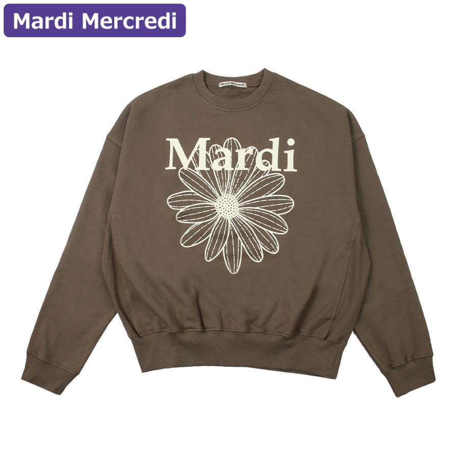 MARDI MERCREDI / SWEATSHIRT スウェット 新品 即発】MARDI MERCREDI SWEATSHIRT FLOWERMARDI BLOSSOM 韓国 (Mardi