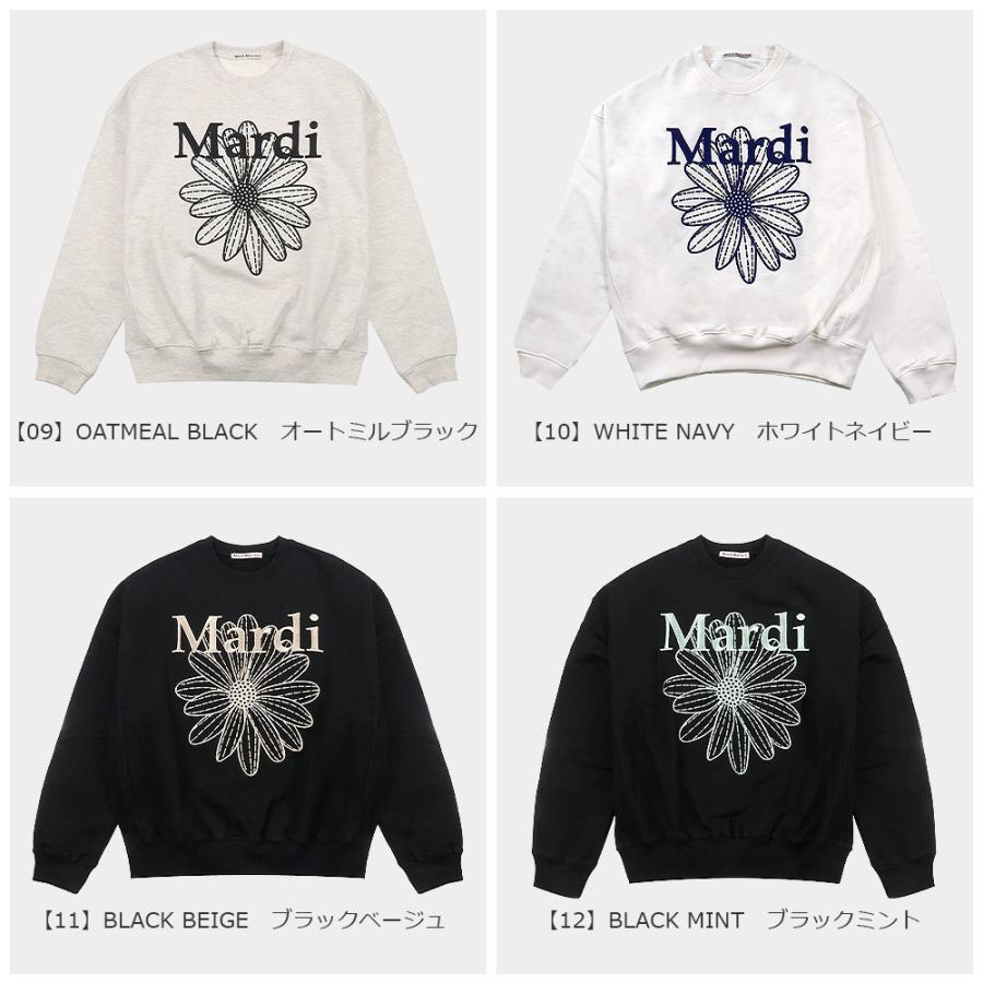 Mardi Mercredi シグネチャーロゴ　刺繍　スウェット Mardi Mercredi マルディメクルディ スウェット SWEATSHIRT