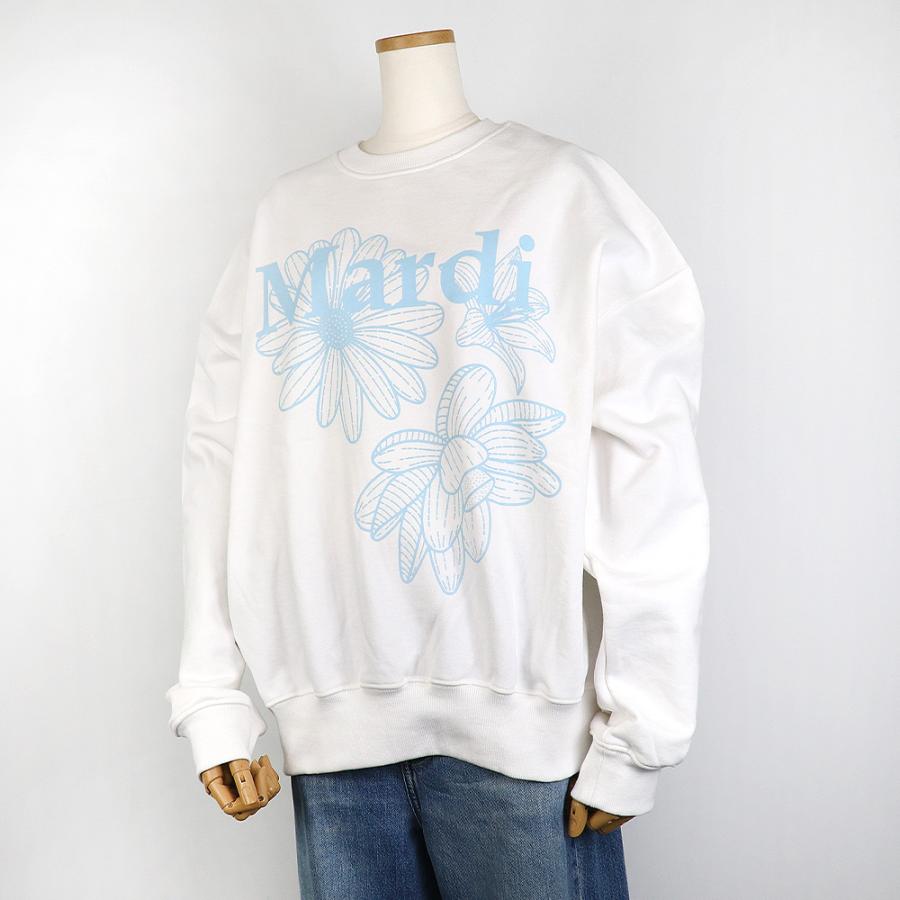 マルディメクルディ Mardi Mercredi(white vividblue 楽天市場】マルディメクルディ Mardi Mercredi スウェット SWEATSHIRT