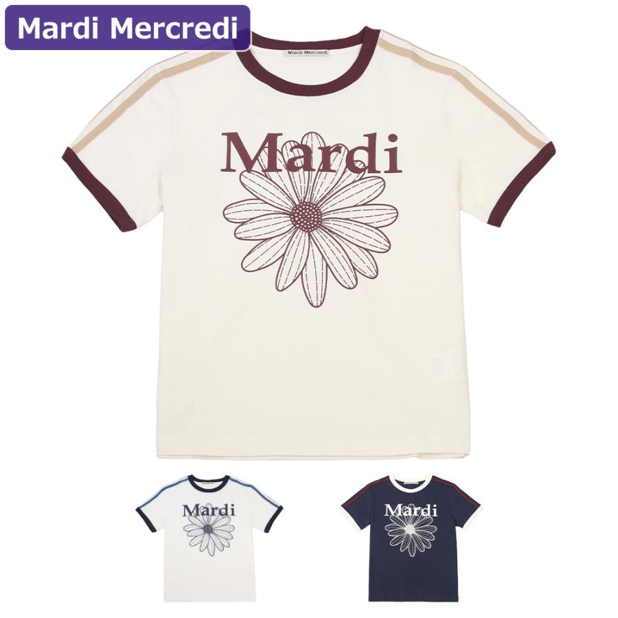 Mardi Mercredi マルディメクルディ Tシャツ 2枚セット Mardi Mercredi（マルディメクルディ） tシャツ SLIM TSHIRT SWING THE