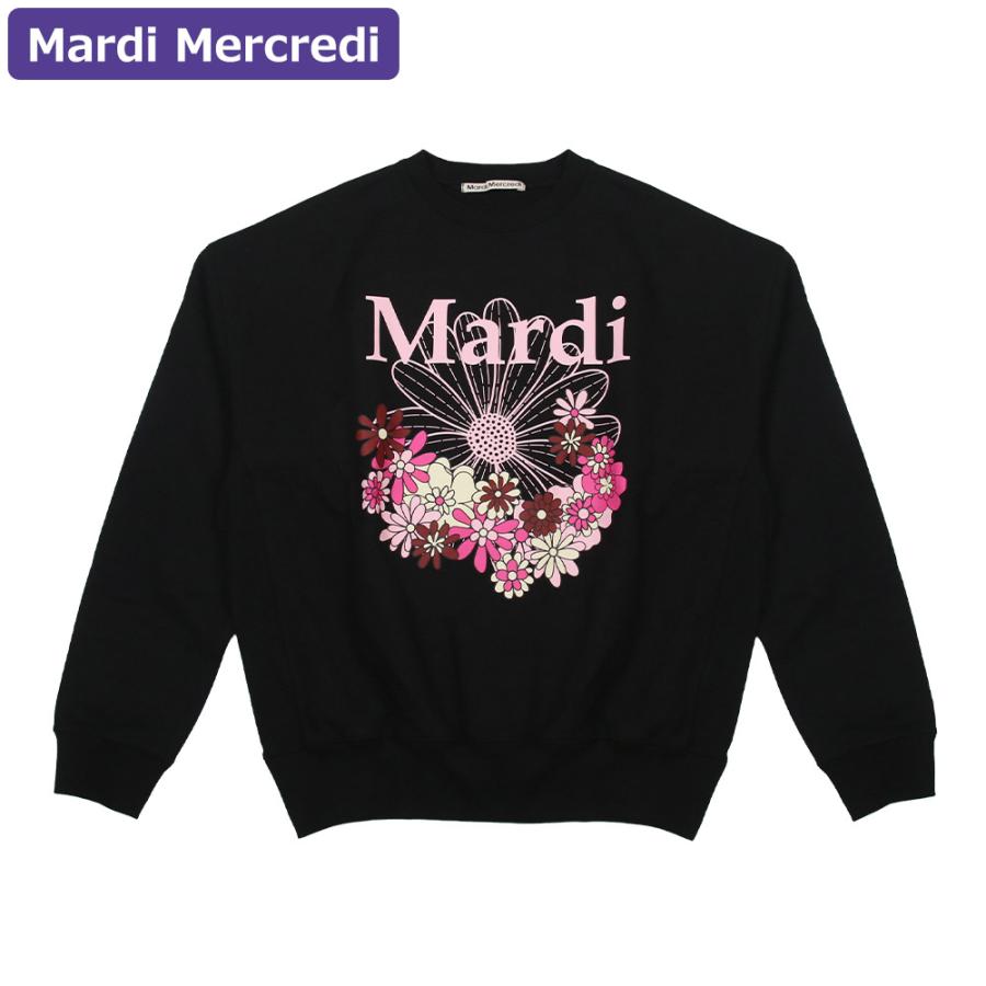 大人気刺繍でデザインされたMardi Mercrediロゴのスウェット Mardi Mercredi(マルディメクルディ)」が代官山フラッグシップストアに