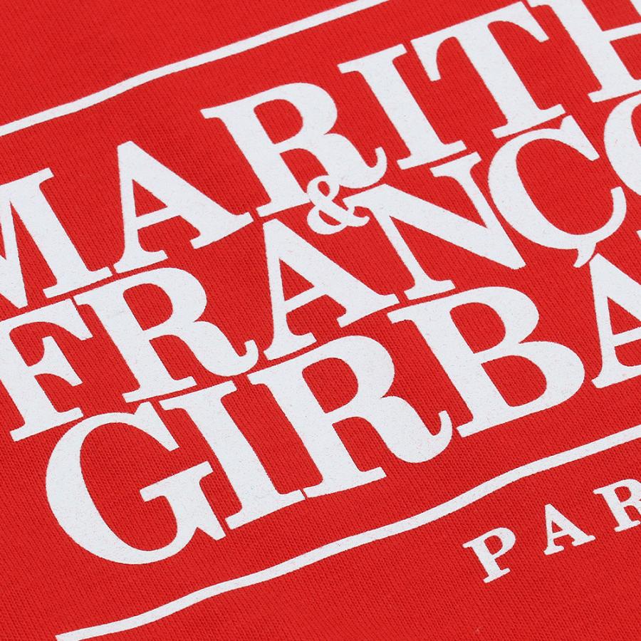 マリテフランソワジルボー MARITHE + FRANCOIS GIRBAUD Tシャツ W CLASSIC LOGO CROP TEE RED 半袖 レディース 韓国 ファッション アパレル クロップド丈｜hommage｜07