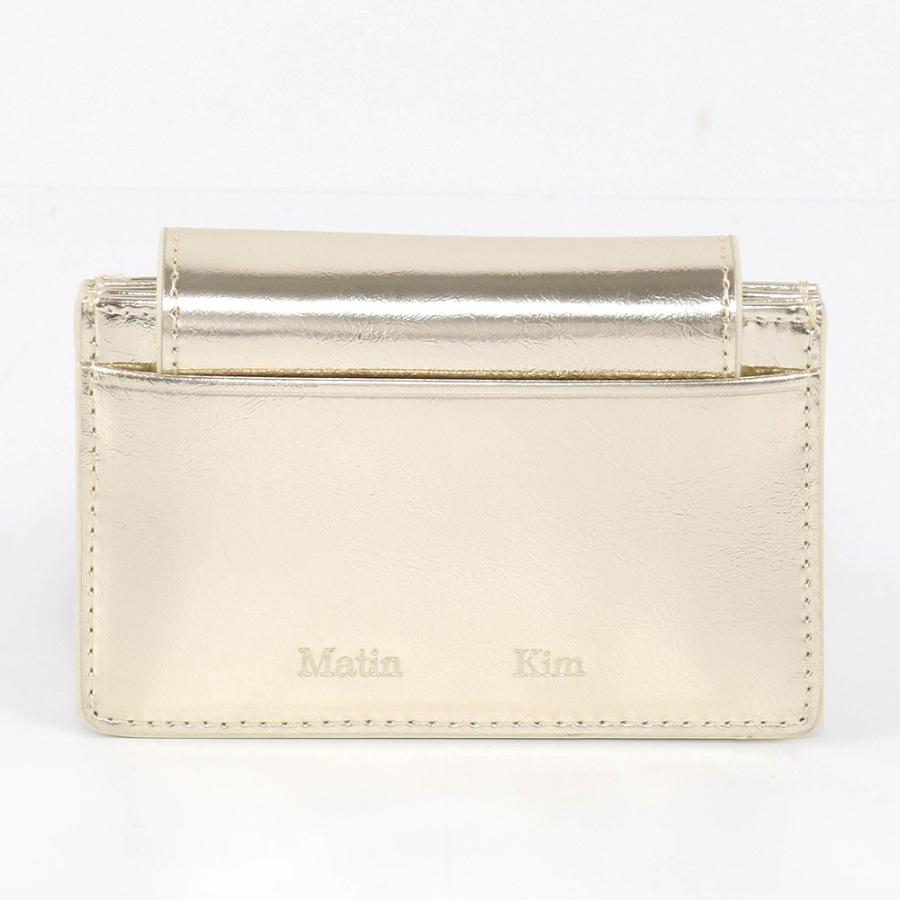 マーティンキム Matin Kim カードケース MK2400WL001MGD GOLD コイン 