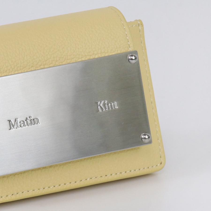 マーティンキム Matin Kim カードケース MK2500WL001V LIGHTYELLOW