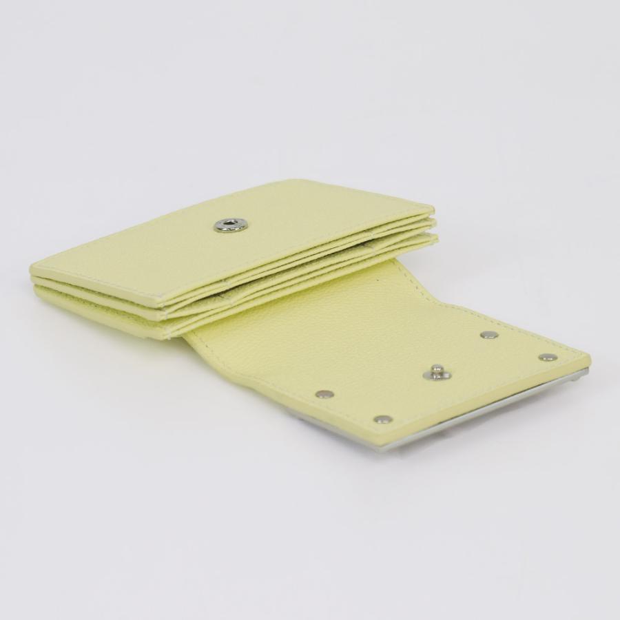 マーティンキム Matin Kim カードケース MK2500WL001V LIME レディース