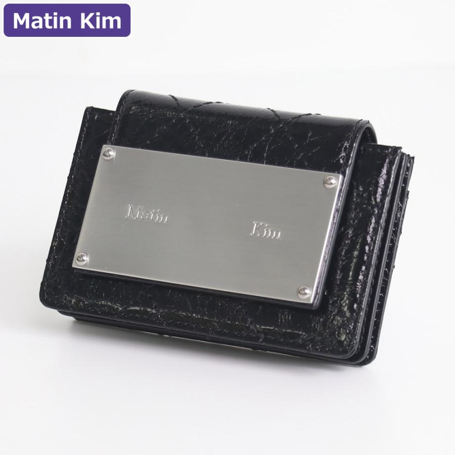 Matin Kim ブラック 財布 マーティンキム Matin Kim 財布 （ブラック） -ファッション通販
