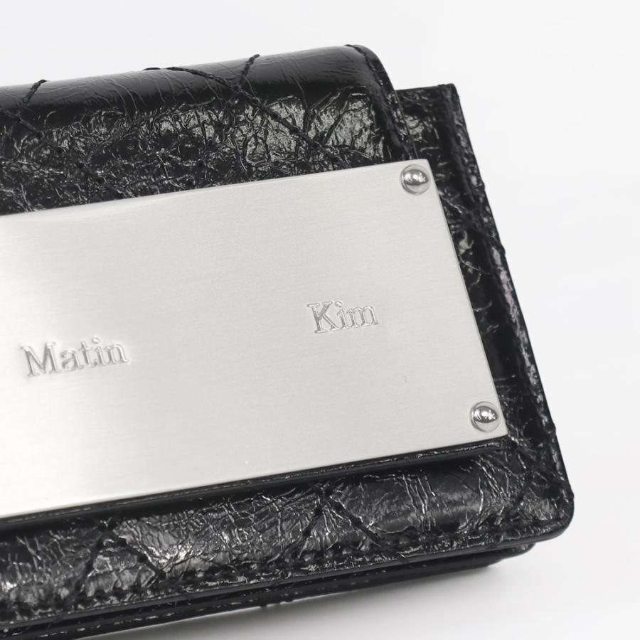Matin Kim ミニ財布 黒 キルティング 美品 2025年最新】Matin