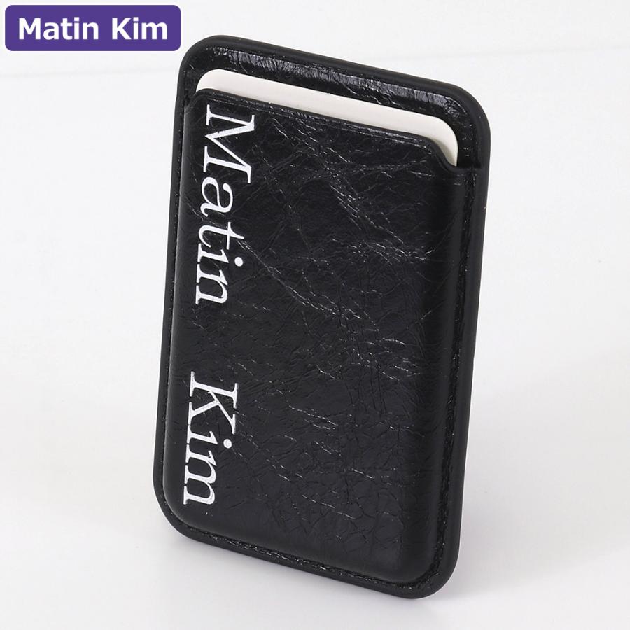 マーティンキム Matin Kim カードケース MK2600AC005V BLACK MagSafe
