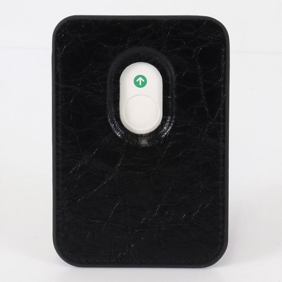 マーティンキム Matin Kim カードケース MK2600AC005V BLACK MagSafe