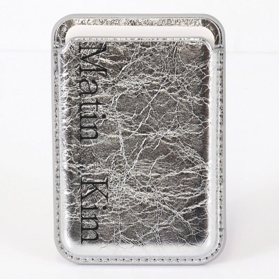 マーティンキム Matin Kim カードケース MK2600AC005V SILVER MagSafe