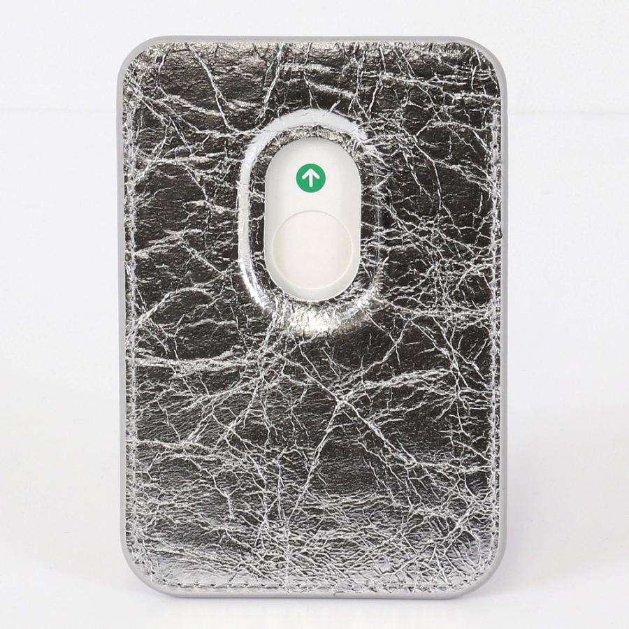 マーティンキム Matin Kim カードケース MK2600AC005V SILVER MagSafe