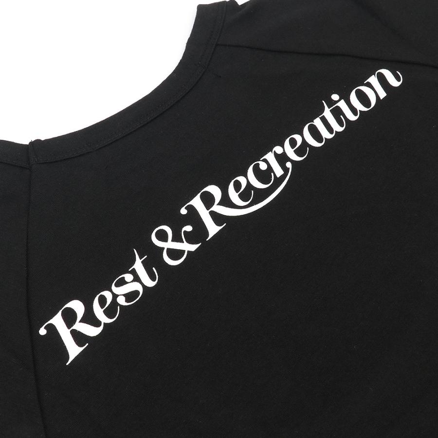 レストアンドレクリエーション Rest&Recreation Tシャツ RR LOGO CROP