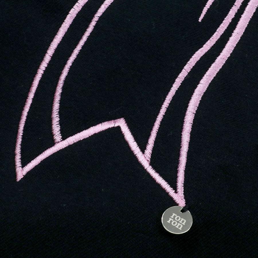 ロンロン RONRON スウェット BIG RIBBON LINE SWEATSHIRT 長袖