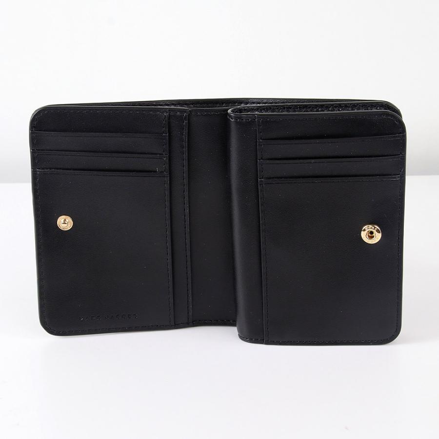 MARC JACOBS ミニ財布 Amazon.com: Marc Jacobs Workwear Mini Compact Bifold CC Wallet