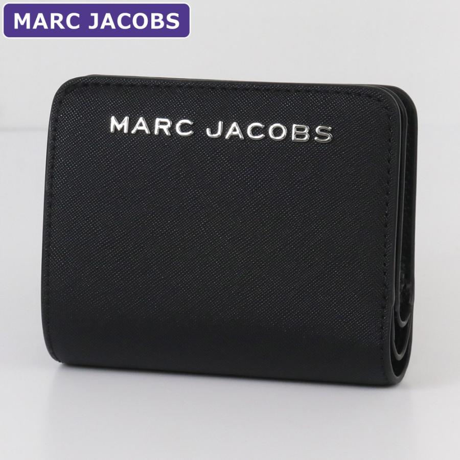 MARC JACOBS マークジェイコブス折り財布 ブラック MARC JACOBS（マーク・ジェイコブス） 財布 二つ折り財布 4F5SMP076S02