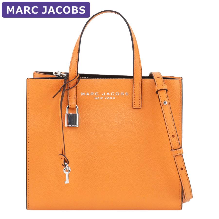 良品 マークバイマークジェイコブス トートバッグ 肩掛け ナイロン オレンジ系 MARC BY JACOBS マークバイマークジェイコブス by M3112127