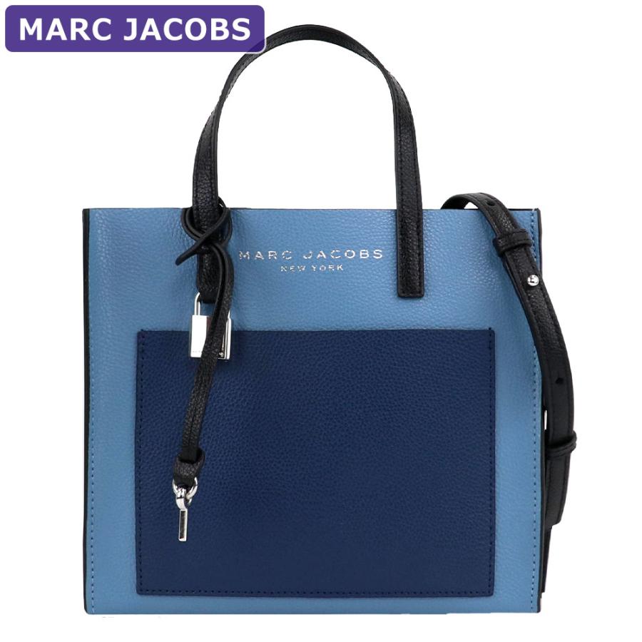 ✨稀少カラー✨美品✨マークジェイコブス　ザ トートバッグ　2way レザー　紺 MARC JACOBS（マーク・ジェイコブス） トートバッグ THE LEATHER MINI