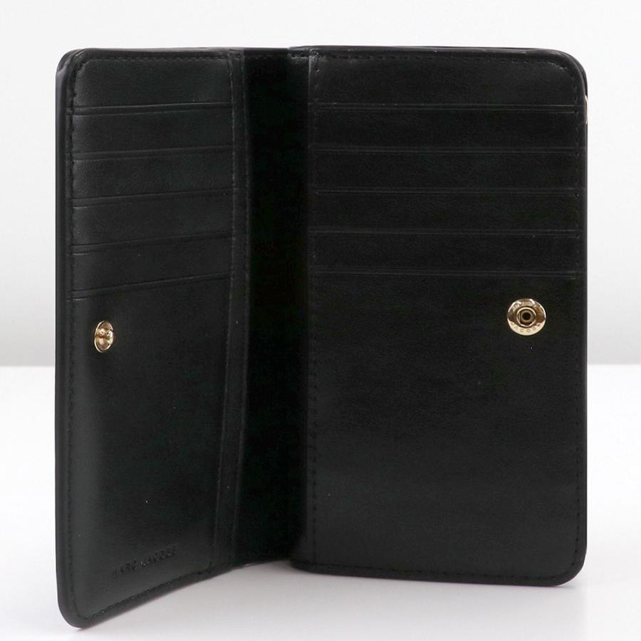 マークジェイコブス 二つ折り財布 S104L01SP21 001 MARC JACOBS マークジェイコブス 財布 二つ折り財布 S104L01SP21