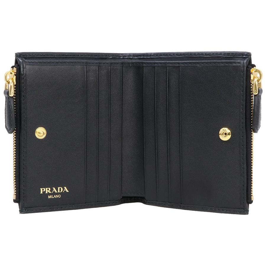 プラダ Prada 財布 二つ折り財布 1ml024 2ezz F0002 ミニ財布 アウトレット レディース ウォレット ギフト プレゼント 有料ラッピング可 Pr 1ml0242ezz F0002 Hommage 通販 Yahoo ショッピング