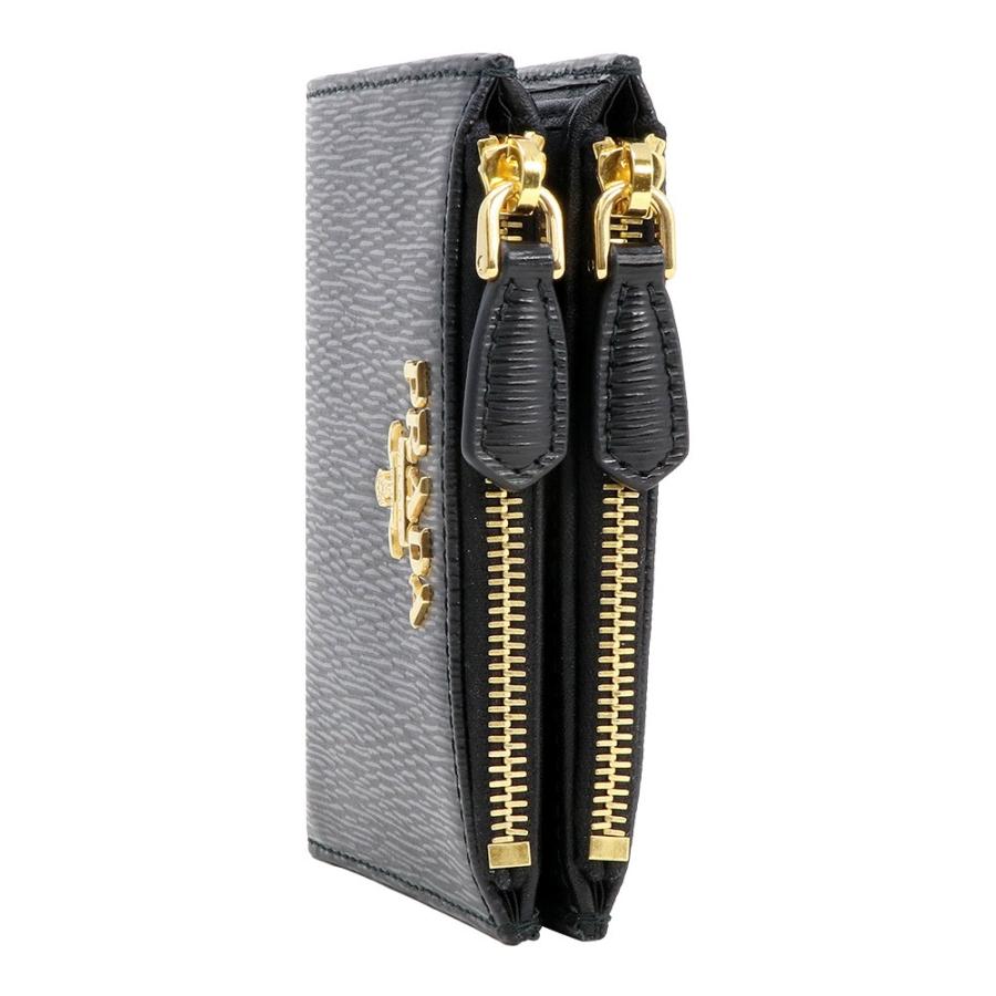 プラダ Prada 財布 二つ折り財布 1ml024 2ezz F0002 ミニ財布 アウトレット レディース ウォレット ギフト プレゼント 有料ラッピング可 Pr 1ml0242ezz F0002 Hommage 通販 Yahoo ショッピング
