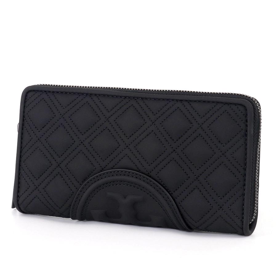 新品！TORY BURCH トリーバーチ ブラック　スウェード　ロゴ　スリッポン TORY BURCH（トリーバーチ） 財布 長財布 142826 009 ラウンドジップ